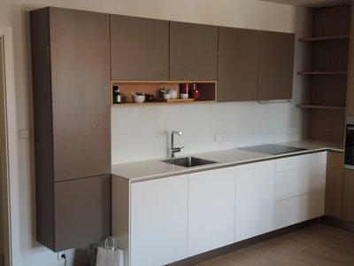 Kuchyně lak mat/dýha dub